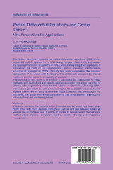 Partial Differential Equations and Group Theory