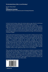 Evaluating New Technologies Evaluating New Technologies