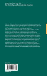 Soil Microbiology and Sustainable Crop Production