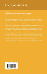 The Europeanisation of International Family Law The Europeanisation of International Family Law