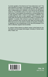 Self-Regulation in Cyberspace