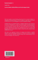 Corrective Feedback, Individual Differences and Second Language Learning