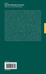 Plant-Plant Allelopathic Interactions Plant-Plant Allelopathic Interactions