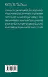 The Semiotics of Law in Legal Education The Semiotics of Law in Legal Education