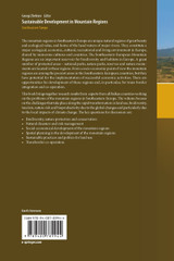 Sustainable Development in Mountain Regions