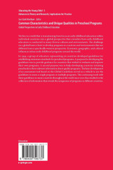 Common Characteristics and Unique Qualities in Preschool Programs