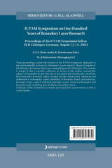 IUTAM Symposium on One Hundred Years of Boundary Layer Research