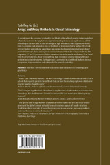 Arrays and Array Methods in Global Seismology
