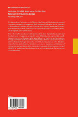 Advances in Mechanisms Design Advances in Mechanisms Design