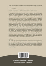 The Polarization Method of Seismic Exploration