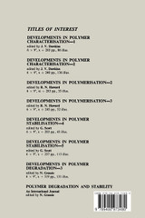 Developments in Polymer Characterisation-3 Developments in Polymer Characterisation-3