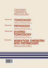 Standard Operating Procedures in Vitro Toxicology