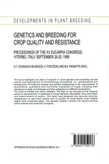 Genetics and Breeding for Crop Quality and Resistance