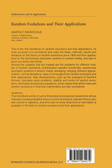 Random Evolutions and Their Applications