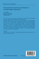 Characteristic Functions and Models of Nonself-Adjoint Operators