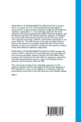 Efficiency in Environmental Regulation