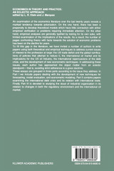 Economics in Theory and Practice Economics in Theory and Practice