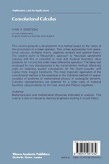 Convolutional Calculus