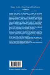 Impact Models to Assess Regional Acidification