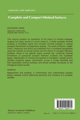 Complete and Compact Minimal Surfaces