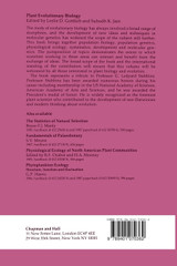 Plant Evolutionary Biology