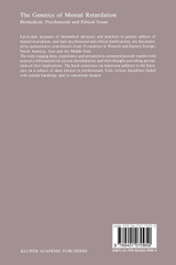 The Genetics of Mental Retardation