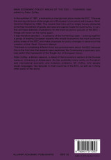 Main Economic Policy Areas of the EEC - Towards 1992 Main Economic Policy Areas of the EEC - Towards 1992
