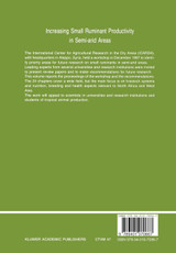 Increasing Small Ruminant Productivity in Semi-arid Areas