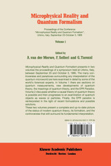 Microphysical Reality and Quantum Formalism