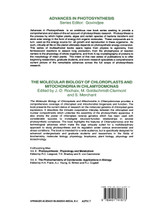 The Molecular Biology of Chloroplasts and Mitochondria in Chlamydomonas