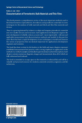 Characterisation of Ferroelectric Bulk Materials and Thin Films Characterisation of Ferroelectric Bulk Materials and Thin Films