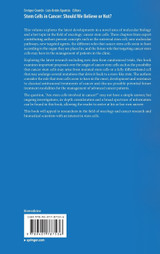 Stem Cells in Cancer Stem Cells in Cancer