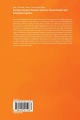 Emerging Energetic Materials
