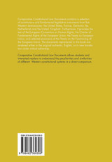 Comparative Constitutional Law Documents Comparative Constitutional Law Documents