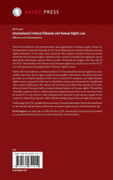 International Criminal Tribunals and Human Rights Law International Criminal Tribunals and Human Rights Law