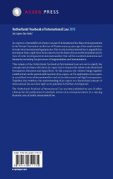 Netherlands Yearbook of International Law 2015 Netherlands Yearbook of International Law 2015