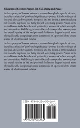 Whispers of Serenity Prayers for Well-Being and Peace