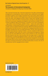 The Economics of International Immigration