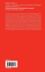 The Role and Importance of Mathematics in Innovation The Role and Importance of Mathematics in Innovation
