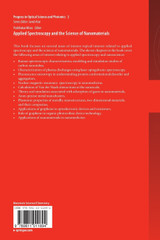 Applied Spectroscopy and the Science of Nanomaterials