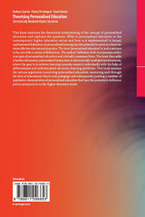 Theorising Personalised Education Theorising Personalised Education