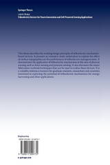 Triboelectric Devices for Power Generation and Self-Powered Sensing Applications