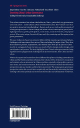 Greening China's Urban Governance Greening China's Urban Governance