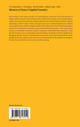 Advances in Finance & Applied Economics