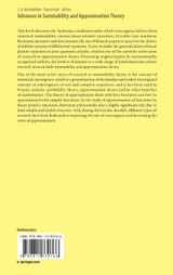 Advances in Summability and Approximation Theory