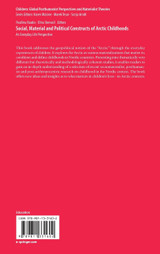 Social, Material and Political Constructs of Arctic Childhoods