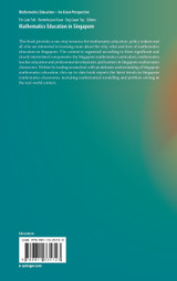 Mathematics Education in Singapore