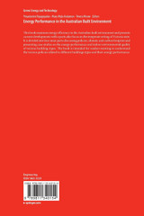 Energy Performance in the Australian Built Environment