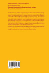 Economic Foundations for Social Complexity Science