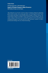Impact of Climate Change on Water Resources Impact of Climate Change on Water Resources